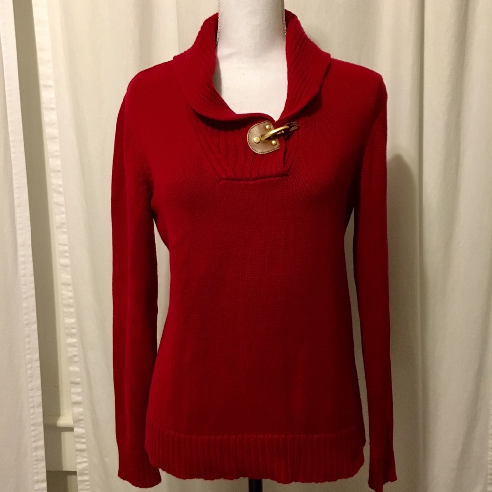 Red Ralph Lauren Sweater